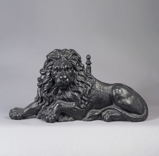 Boot Scraper in the Form of a Lion