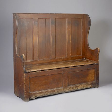 Rare Diminutive Settle Bench