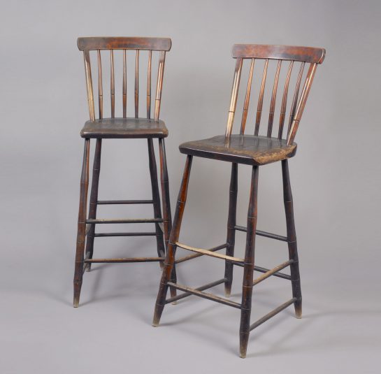 Pair of Windsor Weaver Chairs