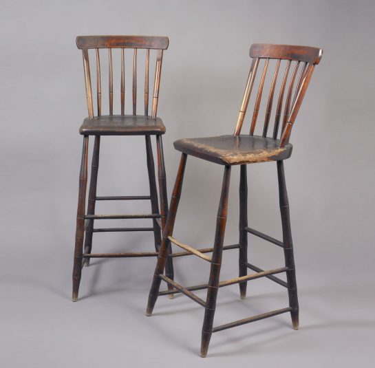 Pair of Windsor Weaver Chairs