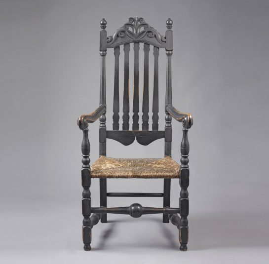 William and Mary Bannister Back Arm Chair