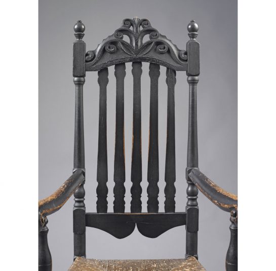 William and Mary Bannister Back Arm Chair