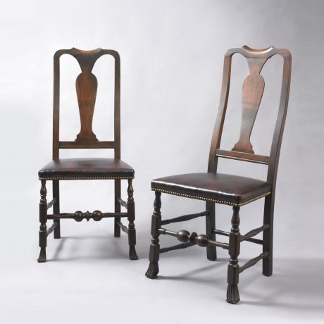 Pair of Queen Anne Side Chairs