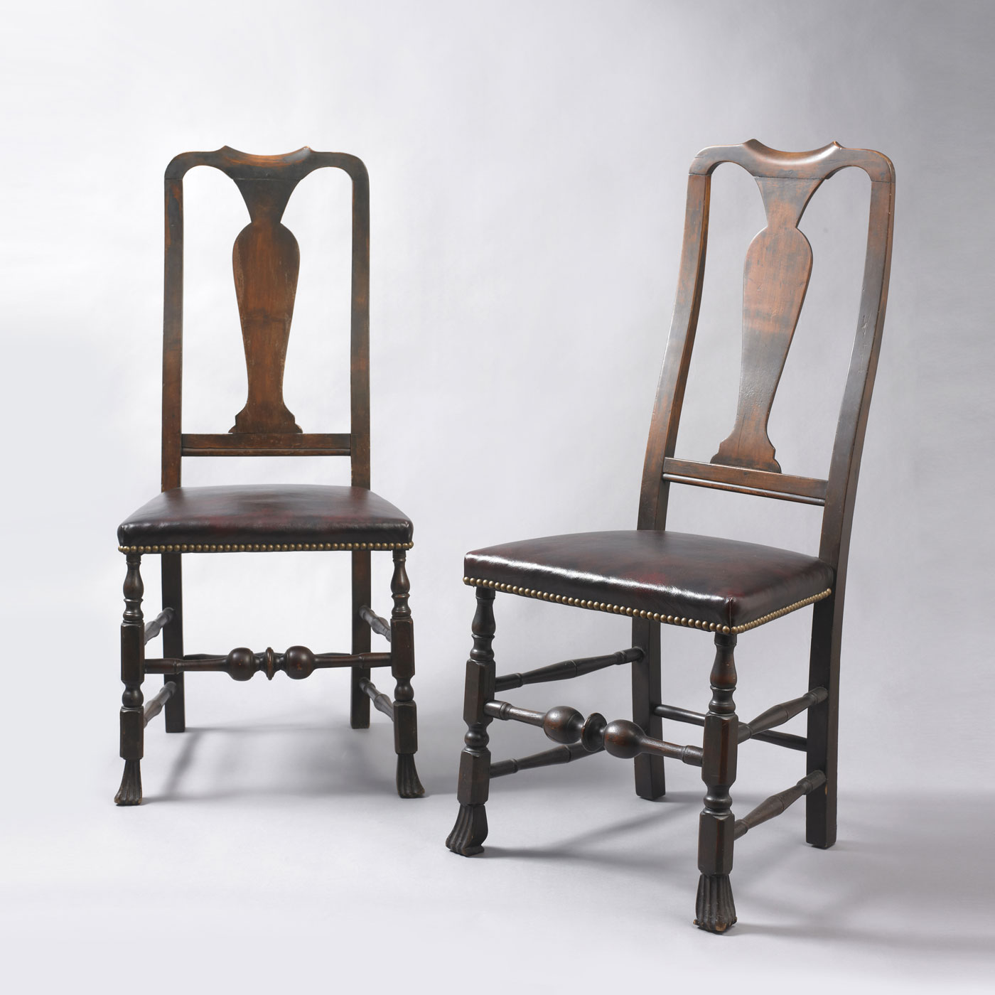 Pair Of Queen Anne Side Chairs Jeffrey Tillou Antiques