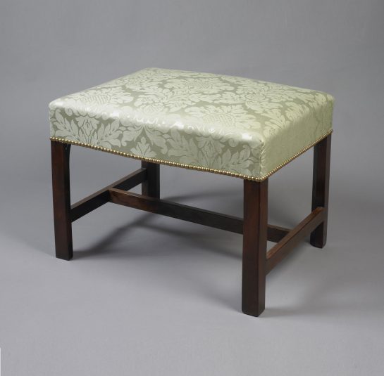 George III Upholstered Stool