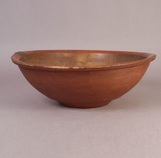 Extremely Large Turned Harvest Bowl