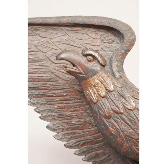 Carved Eagle with Outstretched Wings