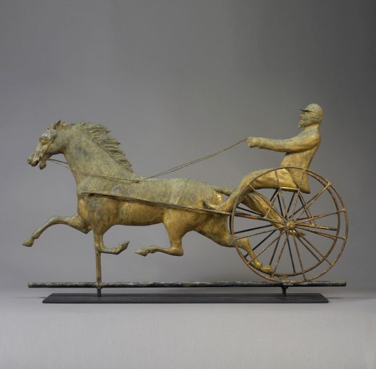 Horse and Sulky Weathervane