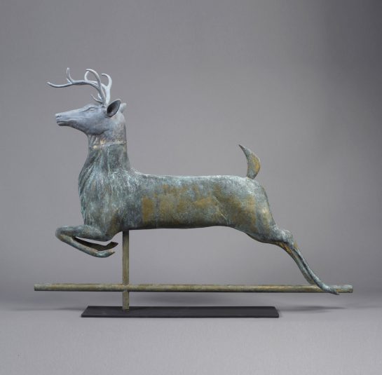 Leaping Stag Weathervane