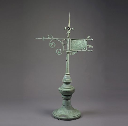 Banner Weathervane with Spire