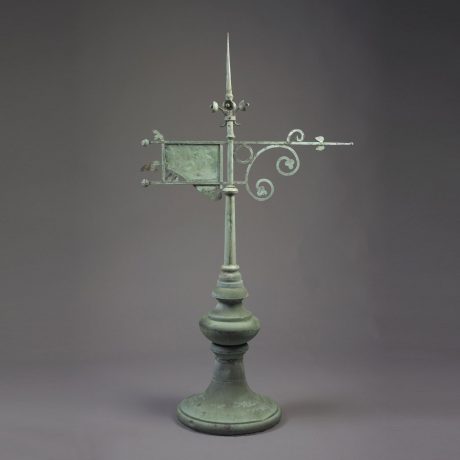 Banner Weathervane with Spire