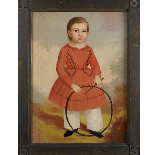 Portrait of a Young Girl with Hoop