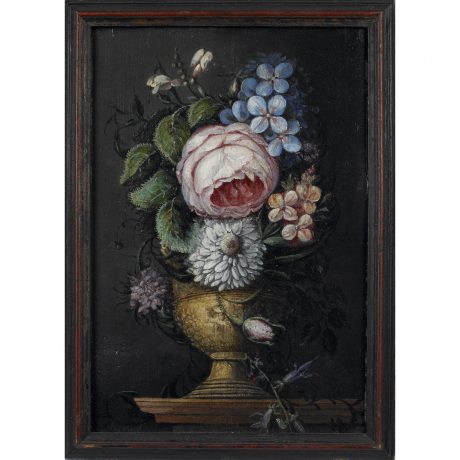 Pair of Floral Still Life Paintings