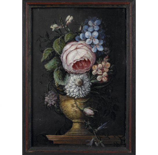 Pair of Floral Still Life Paintings