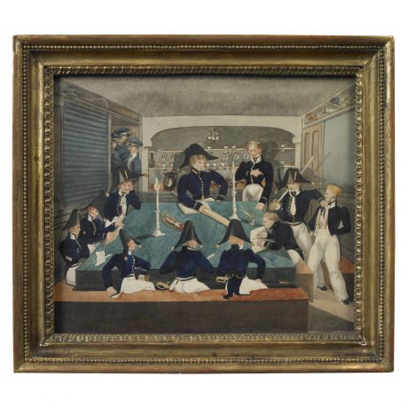 Pair of Mid-Shipman's Berth Scenes