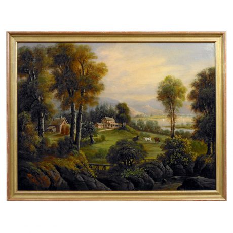 Landscape View of a Homestead