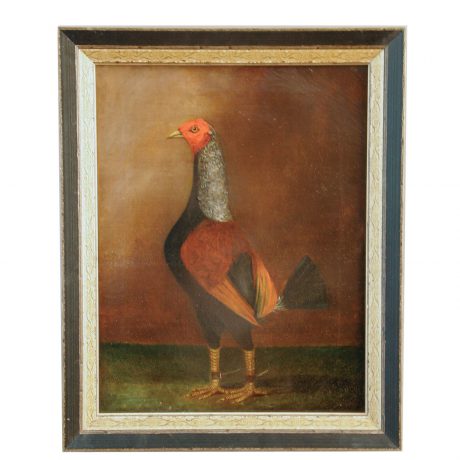 Pair of Fighting Cocks