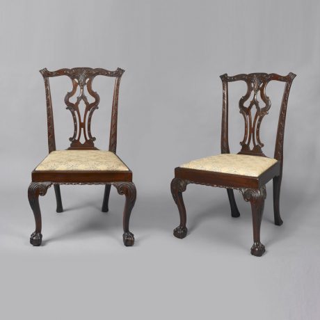 Pair of Chippendale Side Chairs