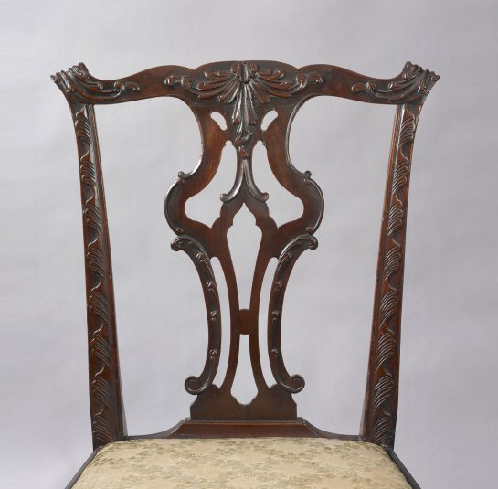 Pair of Chippendale Side Chairs