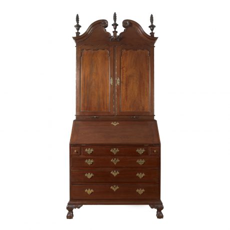 Rare and Important Chippendale Secretary