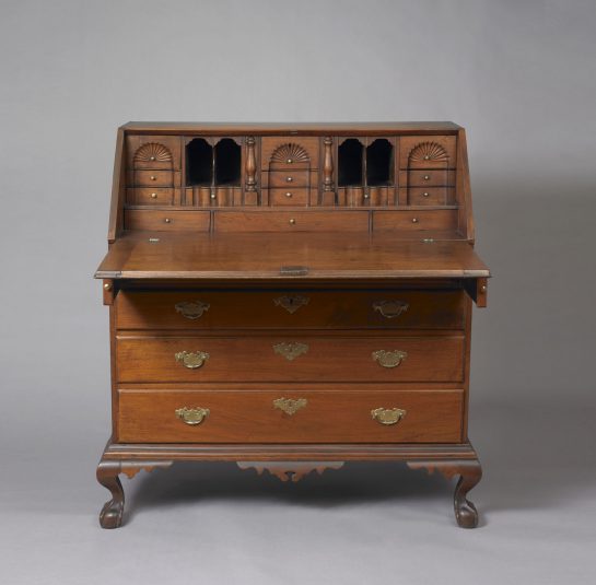 Chippendale Slant Top Desk