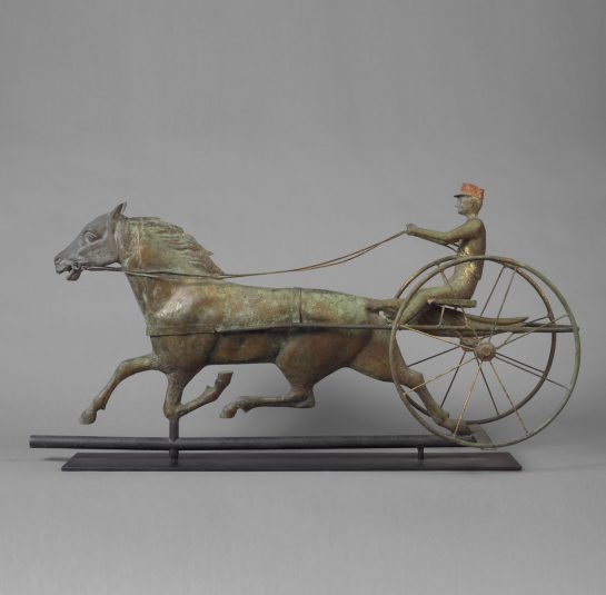  Horse and Sulky Weathervane