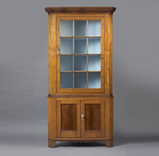 Federal Corner Cupboard