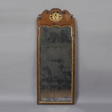Queen Anne Parcel Gilt Mirror