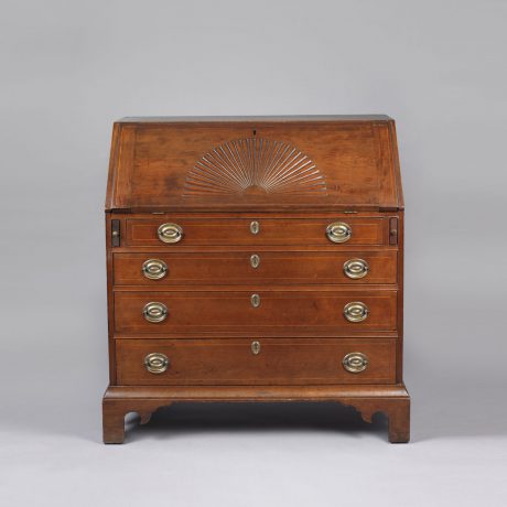 Chippendale Slant Top Desk