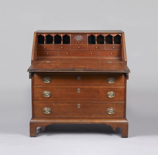 Chippendale Slant Top Desk