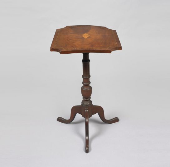 Federal Inlaid Candlestand