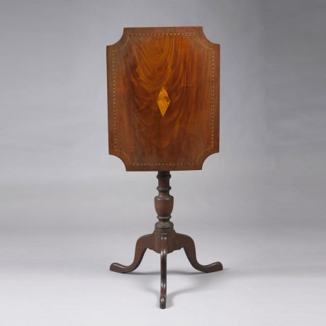 Federal Inlaid Candlestand