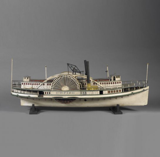 Paddle Wheel Passenger Steamer Model Empire State