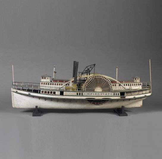 Paddle Wheel Passenger Steamer Model Empire State