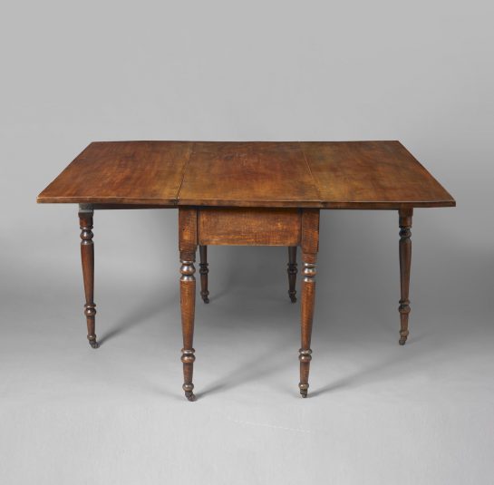 Late Federal Drop Leaf Dining Table