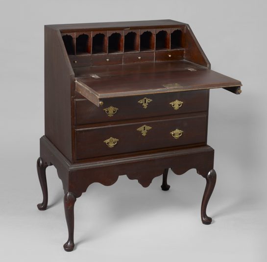 Rare Queen Anne Desk on Frame