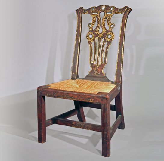 Chippendale Decorated Child’s Size Chair