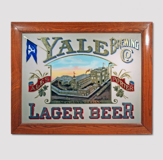 Advertising Trade Sign, Yale Brewing Company