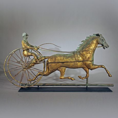 Horse and Sulky Weathervane