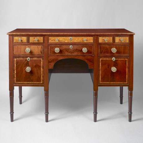 Rare and Diminutive Size Federal Sideboard