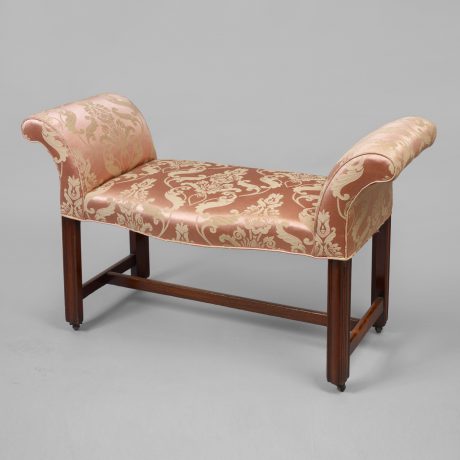 George III Upholstered Window Seat