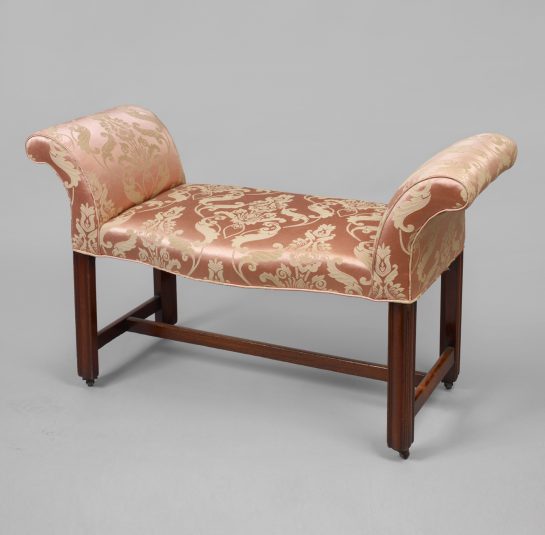 George III Upholstered Window Seat