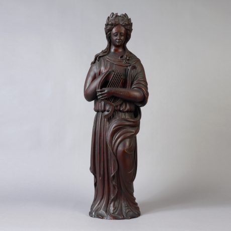 Carved Figure of "Erato"