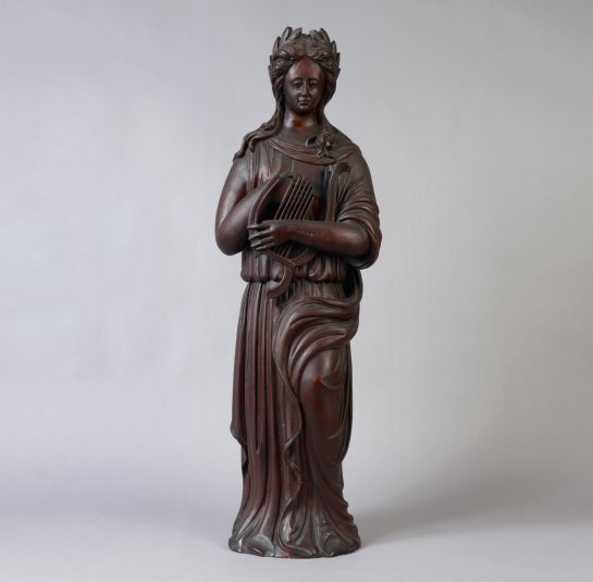 Carved Figure of “Erato”