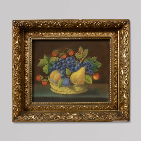 Still Life of Fruit in a Basket