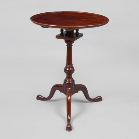 Chippendale Dish-Top Candlestand