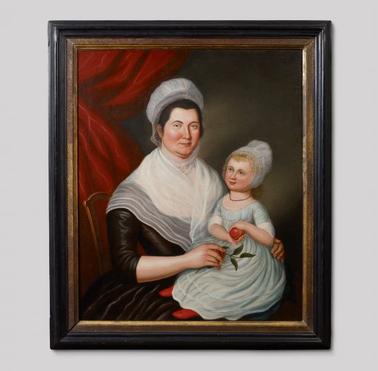 Portrait of Mrs. Jacob Ten Broeck and Daughter