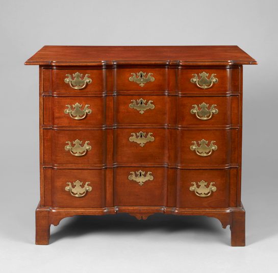 The Wendell Family Chippendale Blocked-Front Chest