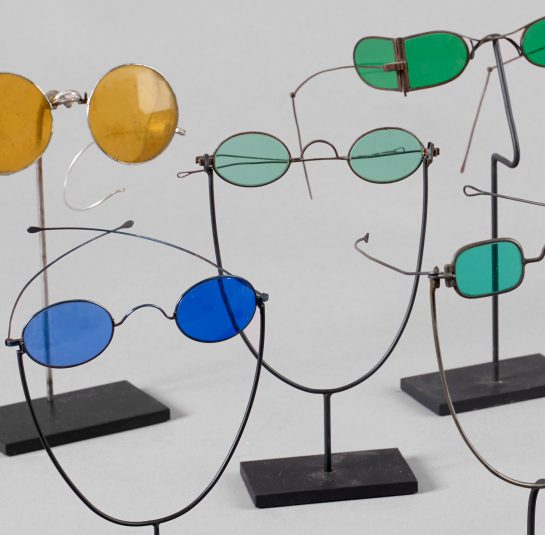 Rare Collection of Eight Pair of Eye Spectacles