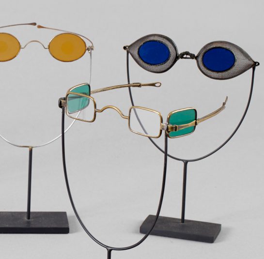 Rare Collection of Eight Pair of Eye Spectacles